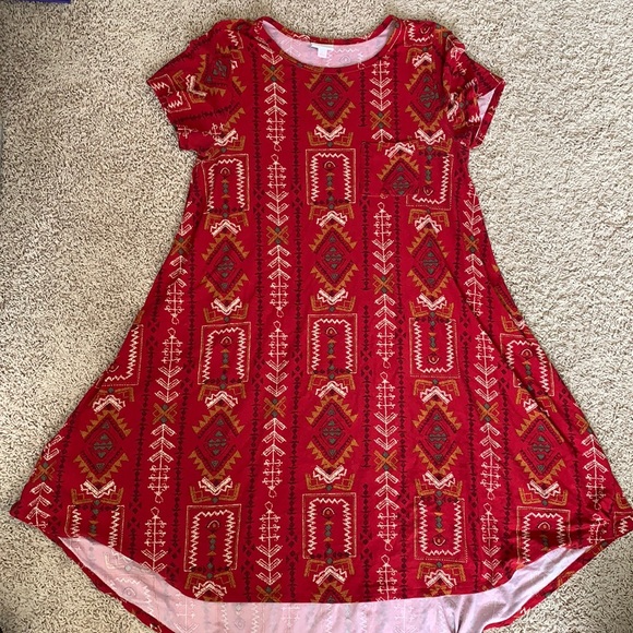 Lularoe mid length dress - Picture 1 of 3
